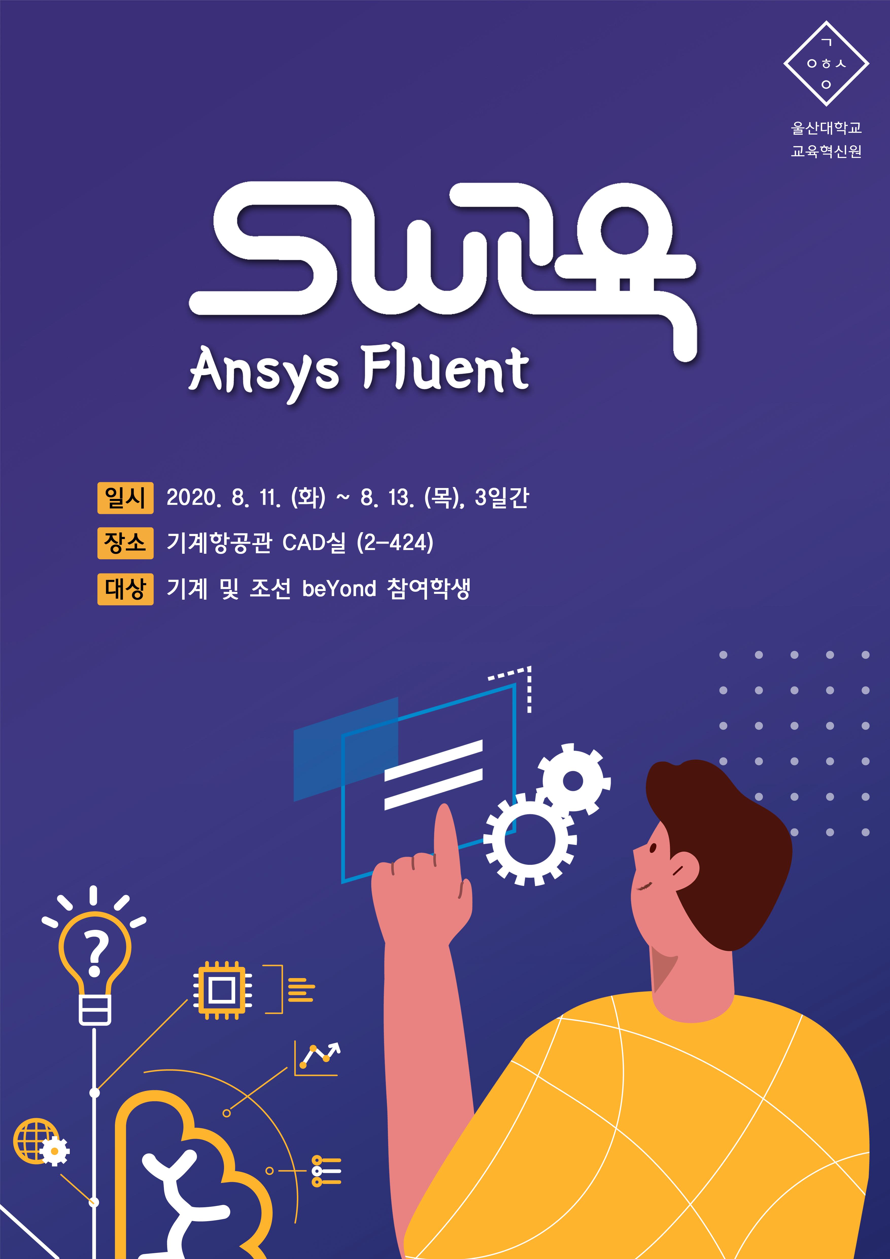 ANSYS Fluent SW교육 사진